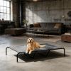Large dog bed, pet bed, Gray, stable structure