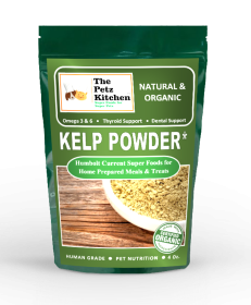Kelp Omega 3 Thyroid & Whole Body Multi-Mineral, Multi-Vitamin & Dental Support* The Petz Kitchen* (size: 4 Oz)