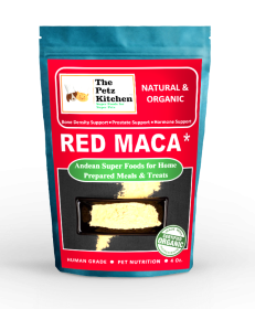 Red Maca - Bone Prostate & Hormone Support* The Petz Kitchen - Organic & Human Grade Ingredients For Home Prepared Meals & Treats (size: 4 Oz)