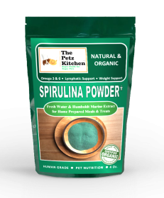 Spirulina* Omega 3 & 6 Lymphatic, Weight & Probiotic Immune Support* The Petz Kitchen (size: 4 Oz)