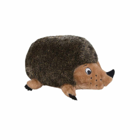 Outward Hound Hedgehogz  Plush Dog Toy (Color: brown, size: small)