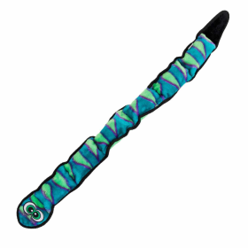 Outward Hound Invincibles Snake Durable Plush Dog Toy (Color: Blue, size: XL)